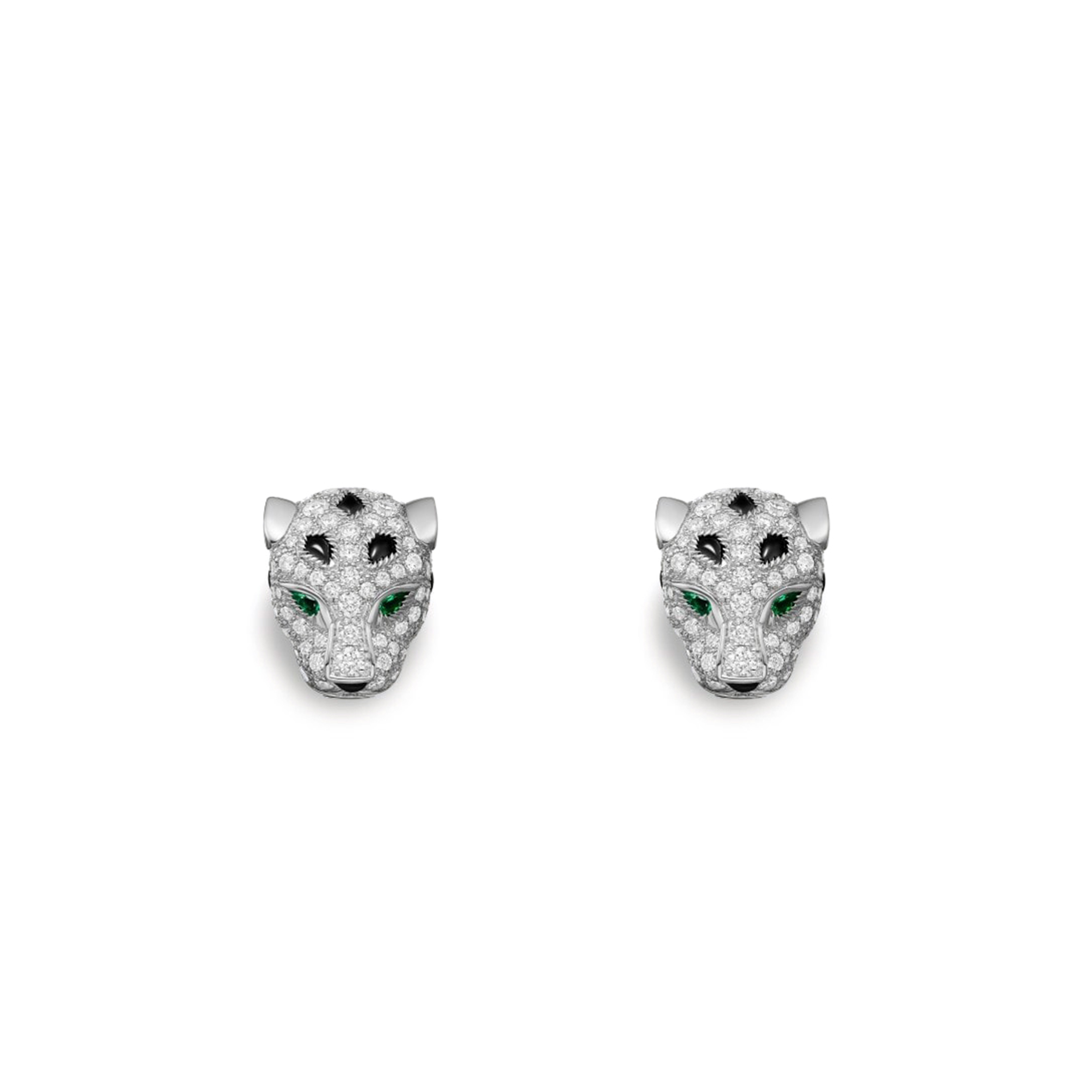 CARTIER PANTHÈRE DE CARTIER STUD EARRINGS PAVED REF. N8515269